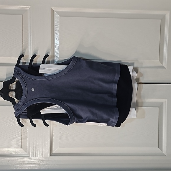 NWT 90 Degree by Reflex 3 pack Seamless Crop Tops. Satellite, White & Black XL - Picture 7 of 13